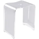 RIDDER Duschhocker Trendy transparent weiß