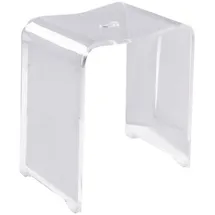 RIDDER Duschhocker Trendy transparent weiß
