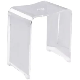 RIDDER Duschhocker Trendy transparent weiß