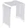 RIDDER Duschhocker Trendy transparent weiß