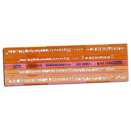 Standardgraph 2521 Isonorm-Schriftschablone 2521