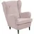 Z2 Ohrensessel OSKAR Cord 78 x 102 x 98 cm Rosa