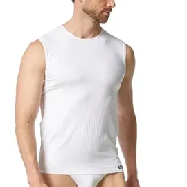Bruno Banani Check Line 2 0 Tanktop Weiß Polyamid Large Herren