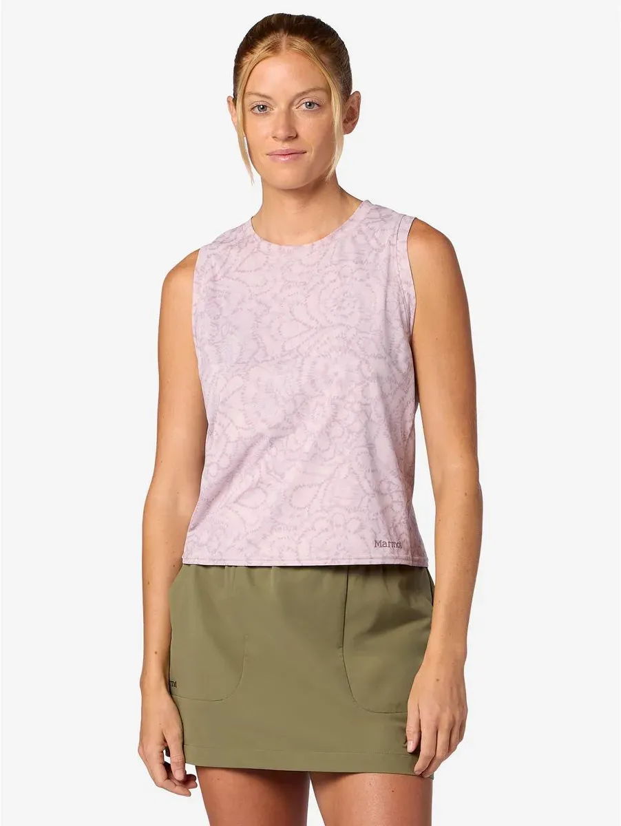 Marmot Wm's Airexchange UPF 50 High Neck Tank dust twirl (42527) M
