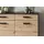 Hometrend Sideboard »ARTONA«, Breite ca. 125 cm, schwarz