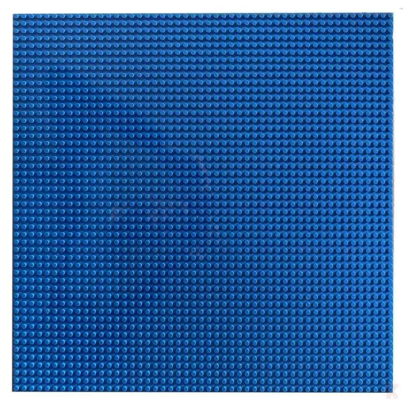 Klemos KL-20070 Klemmbaustein Grundplatte Groß 50x50 Blau (40cmx40cm)