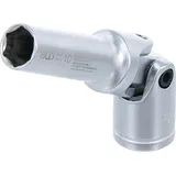 BGS Glühkerzen-Gelenk-Einsatz Sechskant Antrieb Innenvierkant 10 mm (3/8 Zoll) SW 10 mm