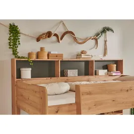 RELITA Etagenbett SWAY 90 x 200 cm Eiche braun