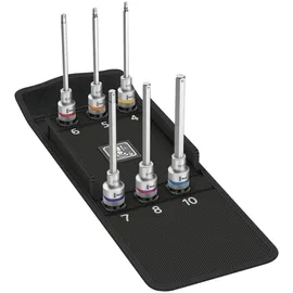 WERA Zyklop Steckschlüssel-Bit-Einsatz-Set 1/2" 6-tlg.