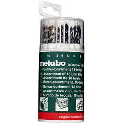Metabo Bohrersortiment - 18 teiliges Set - 627190000