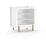 58 aufm Kessel WICKELKOMMODE Karylin 88x54x95 aus MDF in Weiß | Gr.: onesize