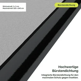 NEMATEK Schiebe Tür 120 x 240 cm Grau