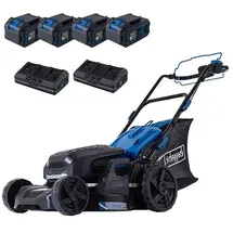 SCHEPPACH BC-MP470-X inkl. 4 x 4,0 Ah Akku + Ladegerät