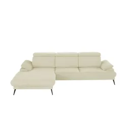 switch Ecksofa  Sicilia , creme , Maße (cm): B: 290 H: 101 T: 187