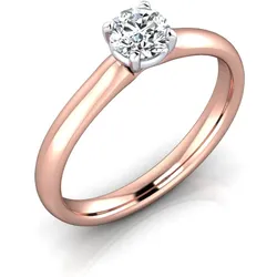 Verlobungsring VR40 750er Rot-/Weiflgold - 0669