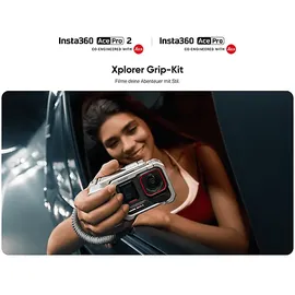 INSTA360 Ace Pro 2/Ace Xplorer Grip, Kit, Silber