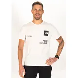The North Face Foundation Coordinates Graphic T-Shirt tnfbk, weiss, M