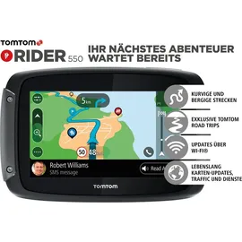 TomTom Rider 550 4,3'' Premium Pack Weltkarte inkl. Autohalterung