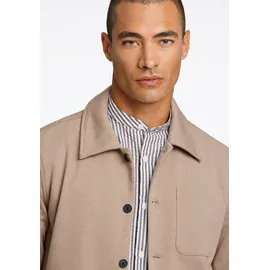 Lindbergh Hemdjacke LINDBERGH "Lindbergh Hemdjacke", Herren, Gr. XXL, beige (sand mix), Obermaterial: 75% Polyester, 22% Viskose, 3% Elasthan; Futter: 95% Polyester, 5% Elasthan, lässig geschnitten, Jacken