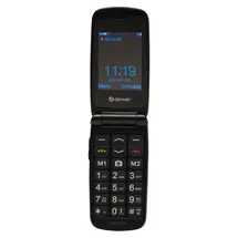 Denver BAS-24800L 4G Klapphandy mit SOS-Taste - Schwarz