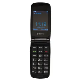 Denver BAS-24800L 4G Klapphandy mit SOS-Taste - Schwarz