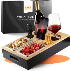 newhabitat Couchbutler Couchbar Snackbox Personalisierbar inkl. Geschenkbox
