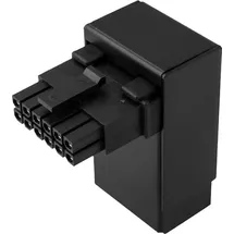 Kolink Core Pro 12V-2x6 90 Grad Adapter - Typ 2, schwarz