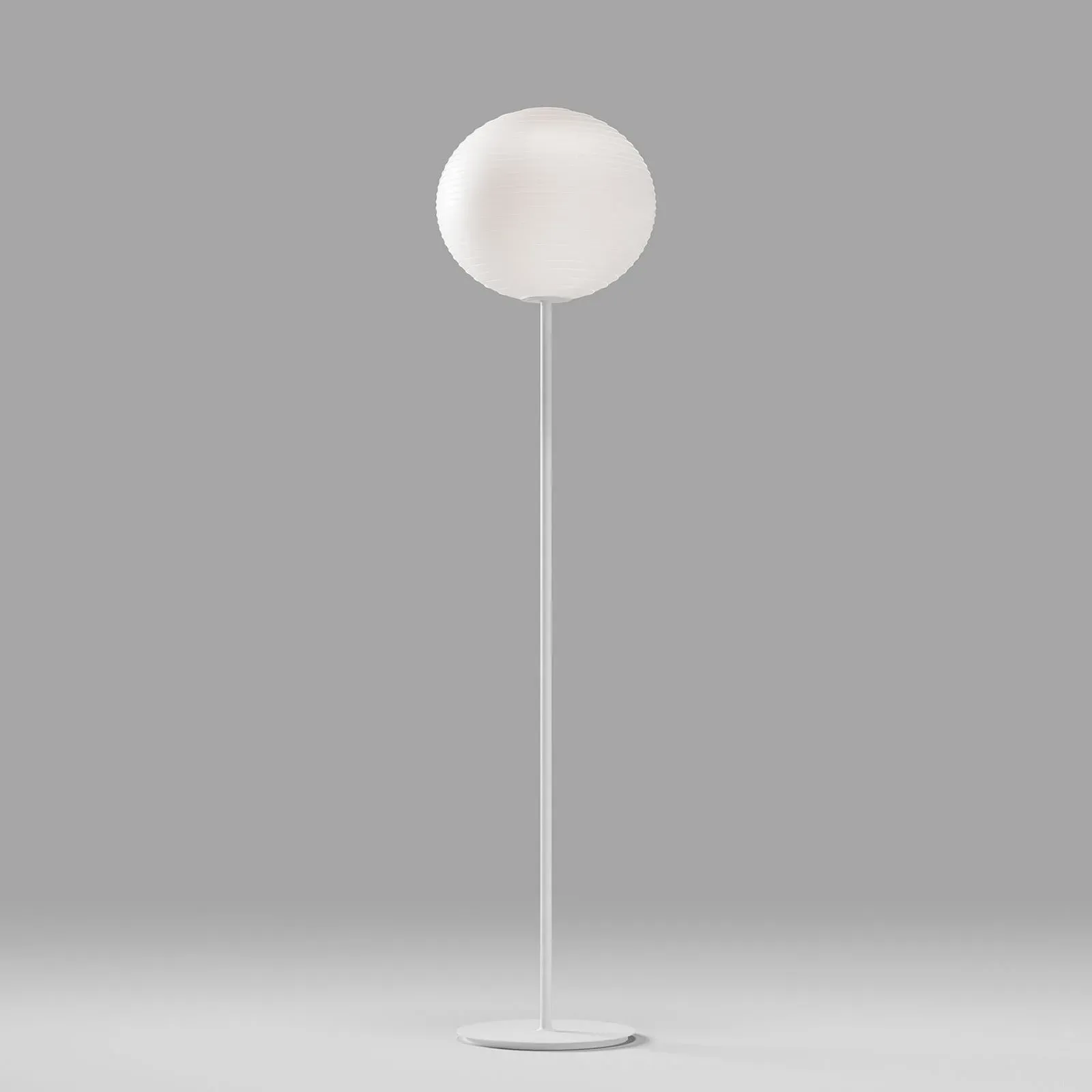 Stehleuchte Rotaliana, Flow Glass, dimmbar, Weiß, für Wohnzimmer, Metall, Design - 183