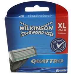 Wilkinson Rasierklingen »Sword Quattro 6er Klinge Rasierklingen 6 Stück«