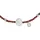 GIORGIO MARTELLO MILANO Armband mit Süßwasser-Perlen und Ziersteinen Silber 925 Größe 19 cm