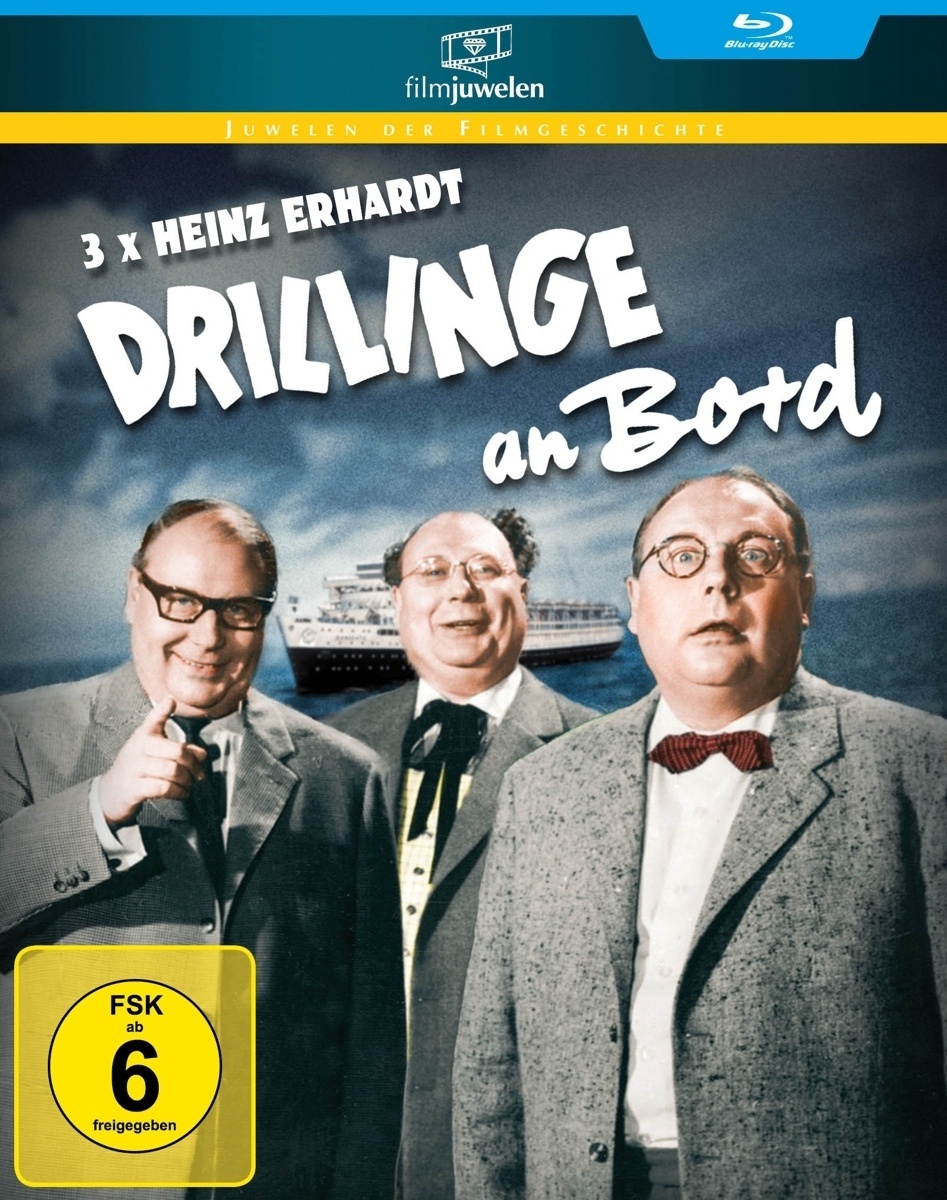 Heinz Erhardt - Drillinge An Bord (Blu-ray)