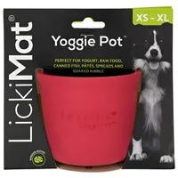 Lickimat Futterbehälter Yoggie Pot pink