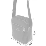 Giorgio Armani ARMANI EXCHANGE Umhängetasche (1-tlg) schwarz|silberfarben