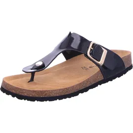 TAMARIS Damen Footbed Styles; BLACK PATENT/schwarz; 36 EU - 36 EU