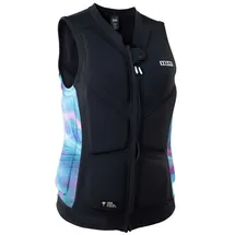 ION Lunis Damen Schutzweste Mit Reißverschluss Vorne - Tropical / Palm / Glitch - S