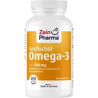 ZeinPharma Omega-3 500 mg Softgel-Kapseln 300 St.