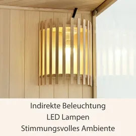 Artsauna Espoo200 Premium inkl. 8 kW Ofen + int. Steuerung