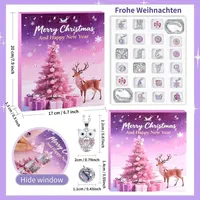 FIVAVA Schmuck Adventskalender 2025 für Mädchen – 24 Tage DIY Überraschungen mit Armbändern, Ketten Kreatives Weihnachtsgeschenk für Kinder ...