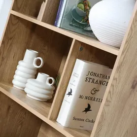CaliCosy Bücherregal 35 x 45 x 175 cm Beige