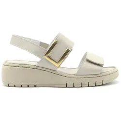 Grunland  Sandalen Gili sandalo in pelle  in Weiss, 39
