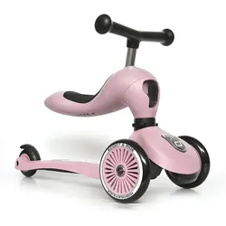 Scoot & Ride 2in1 Roller und Dreirad Highwaykick 1 - Rose