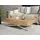 WFL GROUP Cavetta Braun Eiche 120-200 x 80 x 27-76 cm