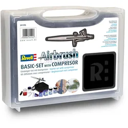 Revell 39195 Airbrush Basic Set mit Kompressor Version 2023