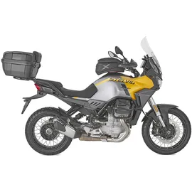 MOTOTOPGUN Topcase Träger Alu Monokey für Moto Guzzi Stelvio 2024 Schwarz