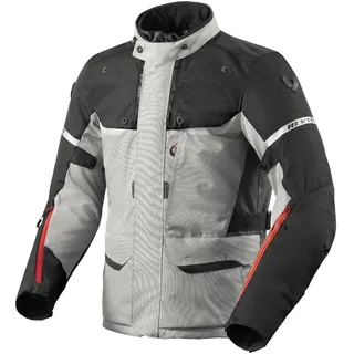 REV'IT! Revit Outback 4 H2O Motorrad Textiljacke, silber/schwarz, L