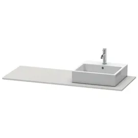 Duravit Konsole XSquare 140x55x1,6cm, m 1 AS, AS r, No we s-matt