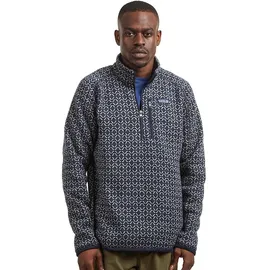 Patagonia Better Sweater 1/4 Zip Herren Grau/Blau M