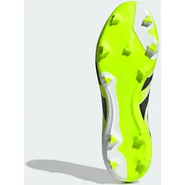 adidas Predator League Laceless FG Herren Cloud White/Core Black/Lucid Lemon 48
