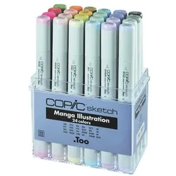 COPIC® Ciao 24er-Set COPIC Layoutmarker »Manga Illustration«
