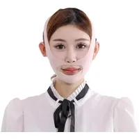 WUMZIRA Collagen night wrapping mask,Face Lifting Bandage, V Line Lifting Mask, Lifting belt, Reusable V Line Chin strap, Anti Wrinkle Bandage Rose Verbesserte Version